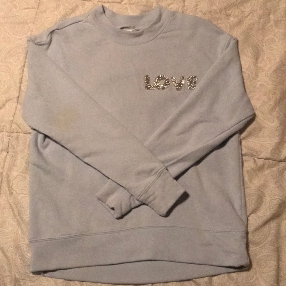 H&M love sweater
